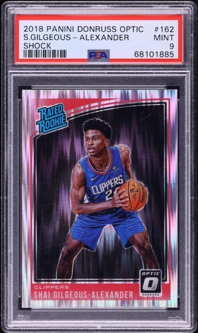 2018 Donruss Optic Shock Shai Gi