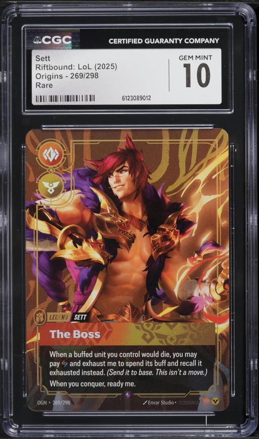 2025 Riftbound: LoL Origins Sett #269 CGC 10 GEM MINT