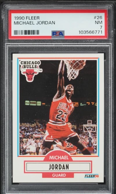 1990 Fleer Basketball Michael Jo