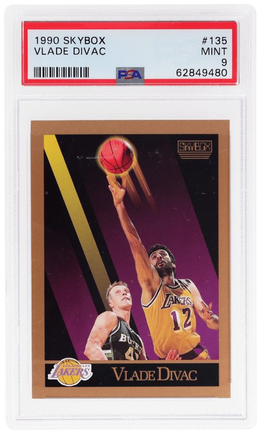 1990 Skybox Vlade Divac #135 PSA 9