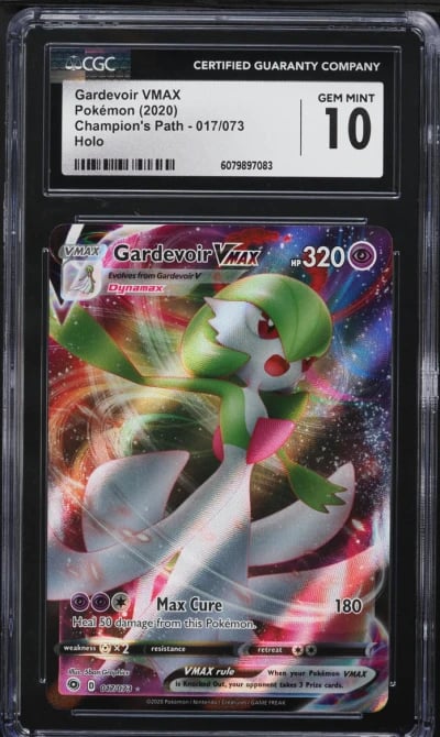 2020 Pokemon Sword & Shield Champion's Path Gardevoir VMAX #17 CGC 10 GEM MINT