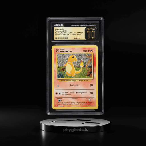 2023 Pokemon SV TCG Classic Charizard & Ho-Oh Ex Deck Holo Charmander #1 CGC 10 PRISTINE