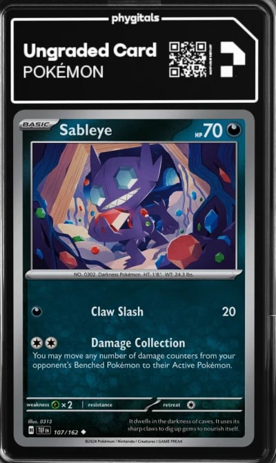 2024 Sableye Temporal Forces #107