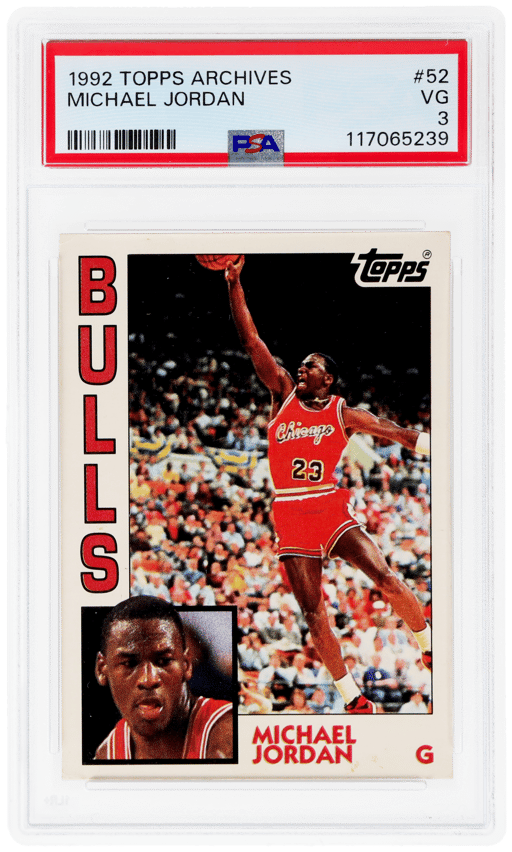 1992 Topps Archives Michael Jordan #52 PSA 3