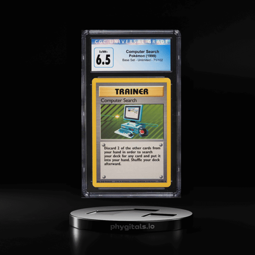 1999 Pokemon Base Set Computer Search #71 CGC 6.5 EXMT+