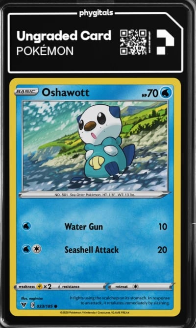 2020 Oshawott Vivid Voltage #033