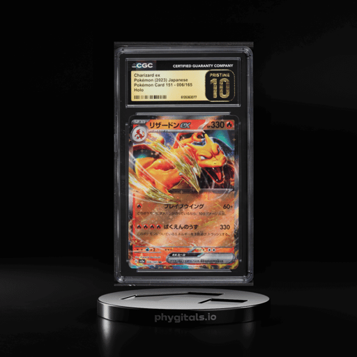 2023 Pokemon Japanese Scarlet & Violet 151 Holo Charizard ex #6 CGC 10 PRISTINE