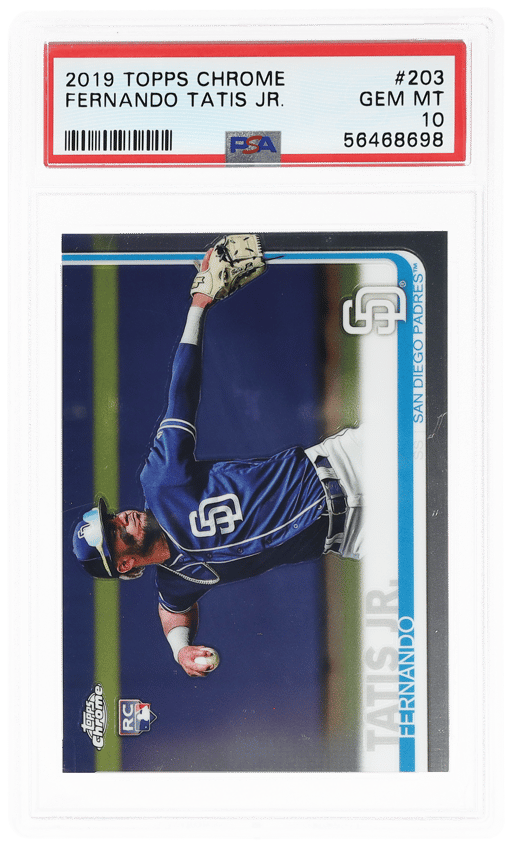 2019 Topps Chrome Fernando Tatis Jr. #203 PSA 10