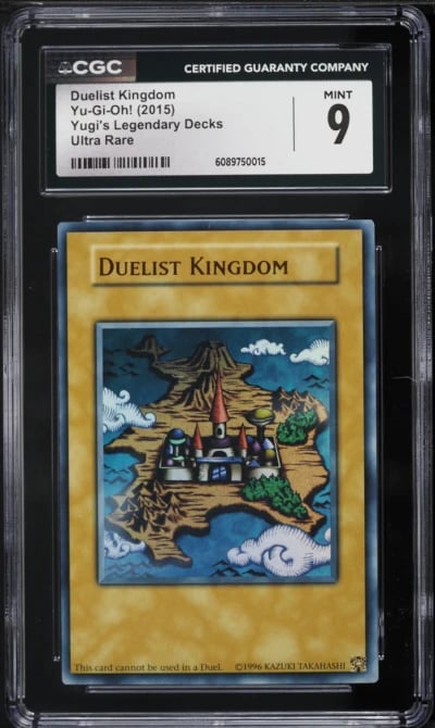 2015 Yu-Gi-Oh! Yugi's Legendary Decks Ultra Rare Duelist Kingdom CGC 9 MINT