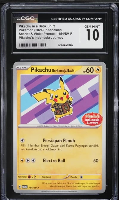 2024 Pokemon Indonesian SV Promo