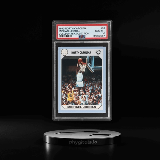 1990 Collegiate Collection North Carolina Michael Jordan #93 PSA 10
