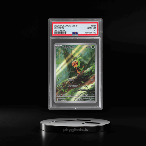 2026 Pokemon Card Game Mega Ninja Spinner Japanese Art Rare Chespin #084 PSA 10