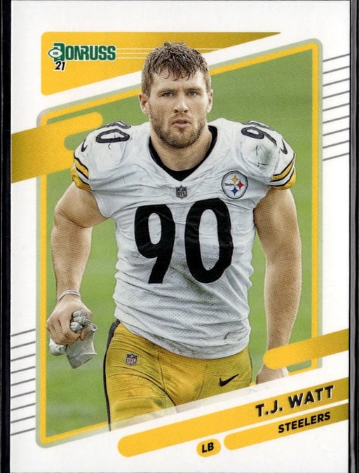 2021 T. J. Watt #22 Donruss