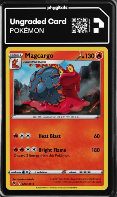 2020 Magcargo Vivid Voltage #028