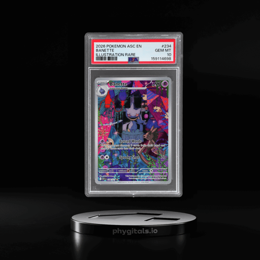 2026 Pokemon Mega Evolution Ascended Heroes Illustration Rare Banette #234 PSA 10