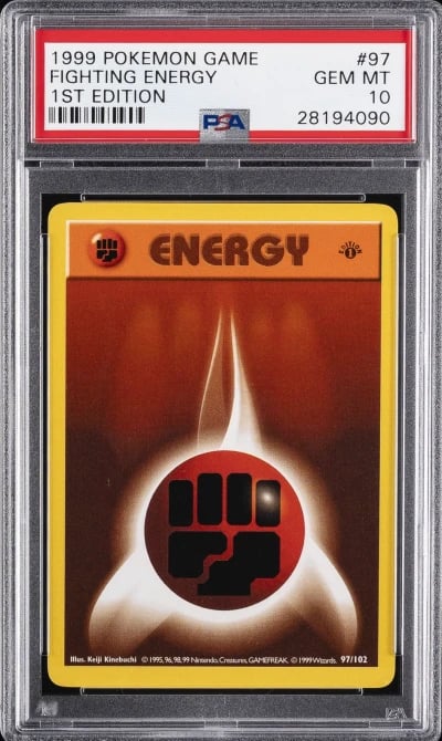 1999 POKEMON BASE SET 1ST EDITIO