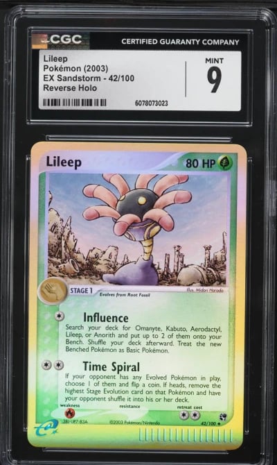 2003 Pokemon EX Sandstorm Revers