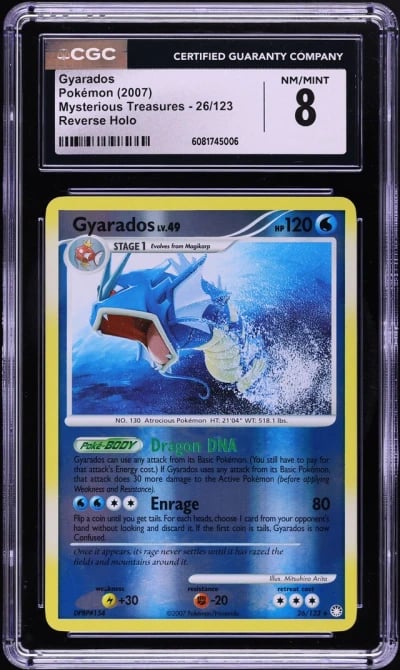 2007 Pokemon DP Mysterious Treas