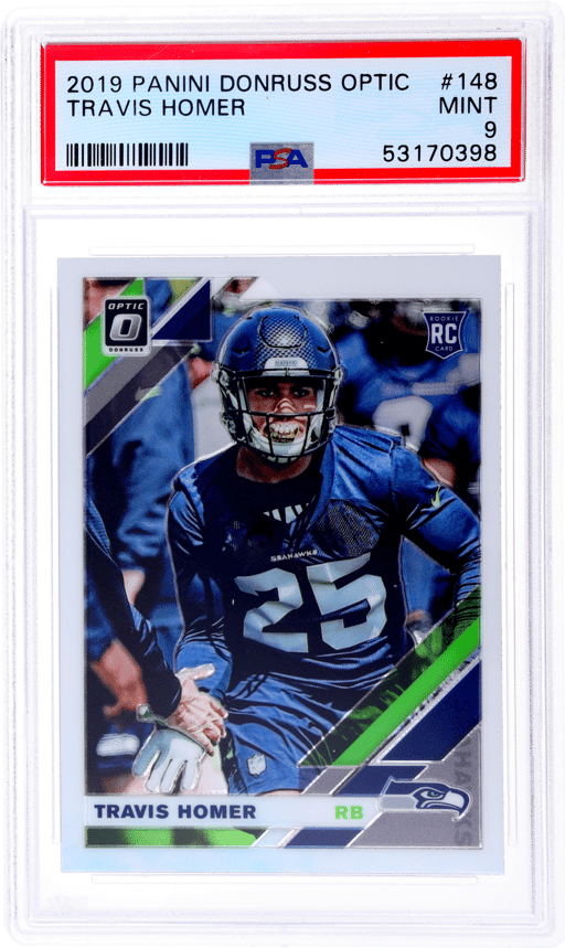 2019 Donruss Optic Travis Homer #148 PSA 9