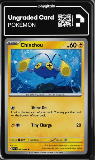 2024 Chinchou Paldean Fates #020