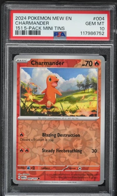 2024 Pokemon Mew En-151 5 Pack M