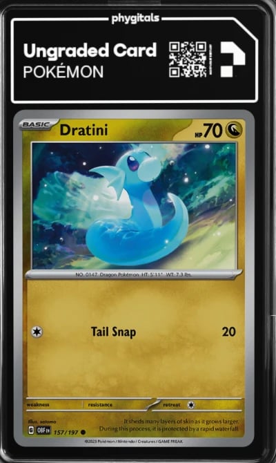 2023 Dratini Obsidian Flames #15