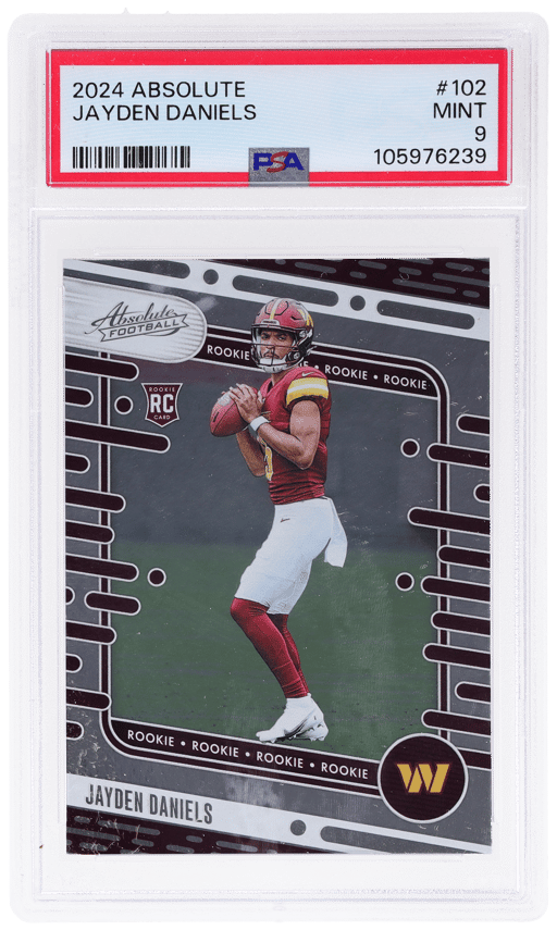 2024 Absolute Jayden Daniels #102 /350 PSA 9