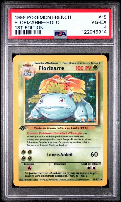 1999 POKEMON FRENCH 1ST ED #15 F