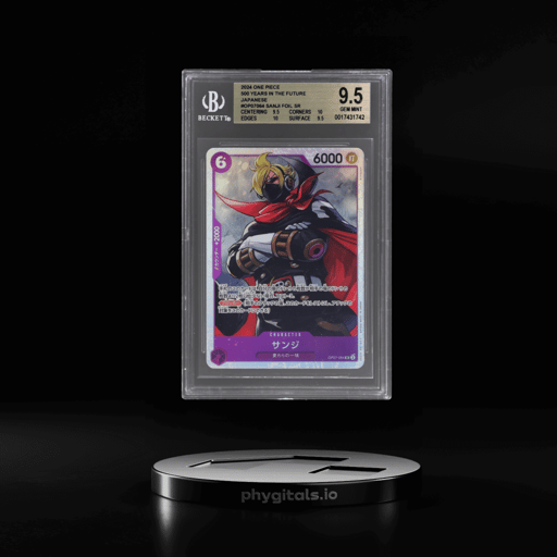 2024 One Piece 500 Years In the Future Japanese Super Rare Sanji #OP07064 BGS 9.5