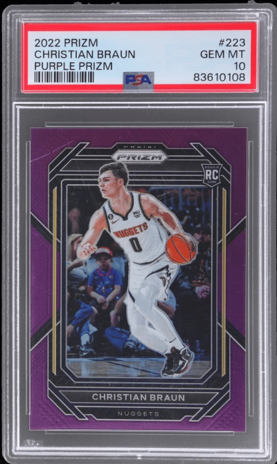 2022 Panini Prizm Purple Prizm C