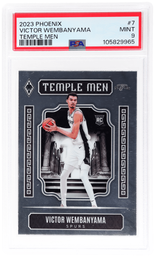 2023 Panini Phoenix Temple Men Victor Wembanyama #7 PSA 9