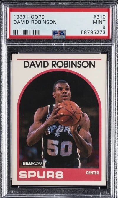 1989 HOOPS #310 DAVID ROBINSON P