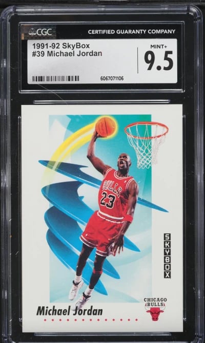 1991 Skybox Basketball Michael J