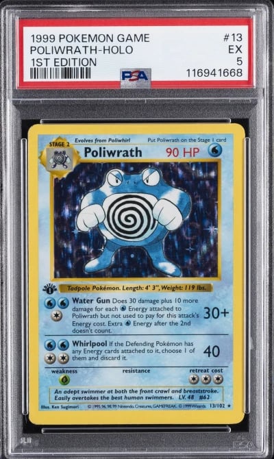 1999 POKEMON BASE SET 1ST EDITIO