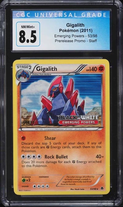 2011 Pokemon BW Promo Emerging P