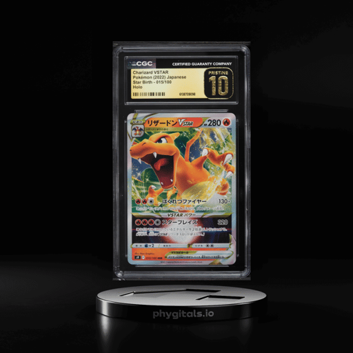 2022 Pokemon Japanese Sword & Shield Star Birth Holo Charizard VSTAR #15 CGC 10 PRISTINE