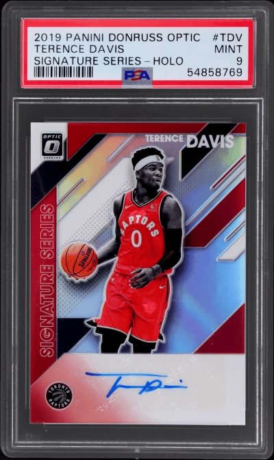 2019 Donruss Optic Signature Ser