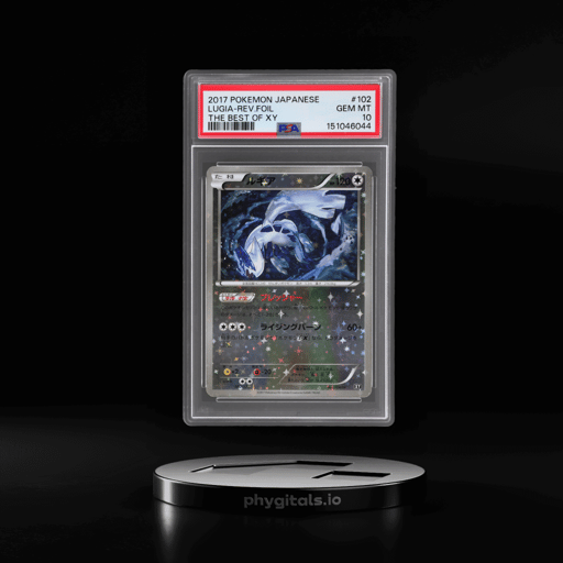 2017 Pokemon the Best of XY Japanese Reverse Holo Lugia #102 PSA 10