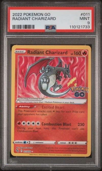 2022 POKEMON GO #011 RADIANT CHA
