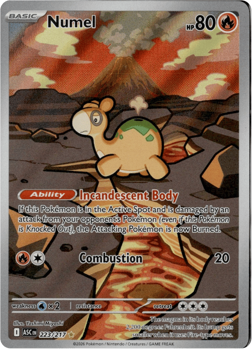 2026 Numel #223 Ascended Heroes