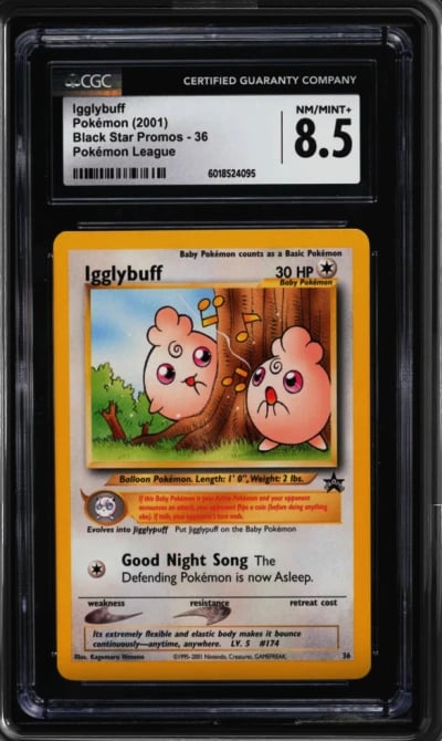 2001 Pokemon League Black Star P