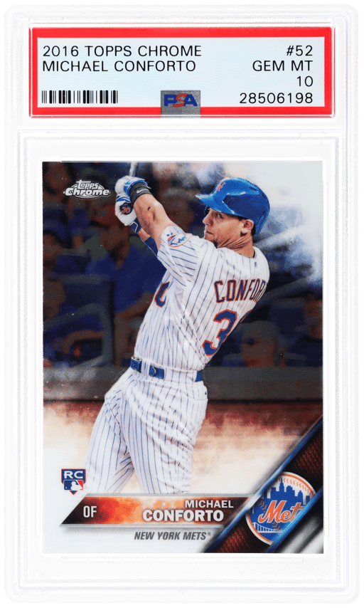 2016 Topps Chrome Michael Conforto #52 PSA 10