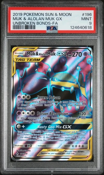 2019 Pokemon SM Unbroken Bonds F