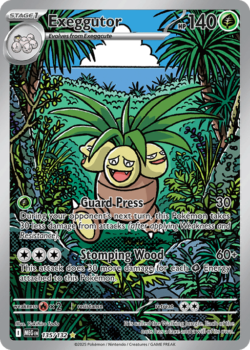 2025 Exeggutor #135 Mega Evolution