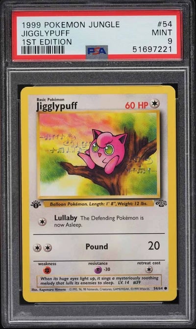 1999 Pokemon Jungle 1st Edition 