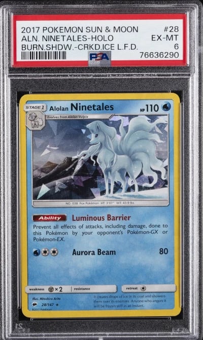2017 POKEMON SUN & MOON BURNING 