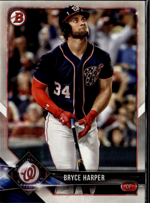 2018 Bryce Harper #69 Bowman