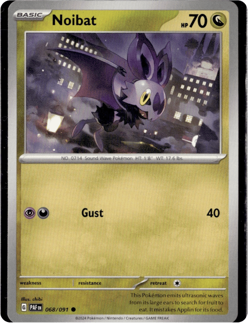 2024 Noibat #68 Paldean Fates