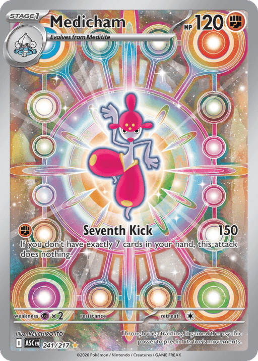 2026 Medicham #241 Ascended Heroes