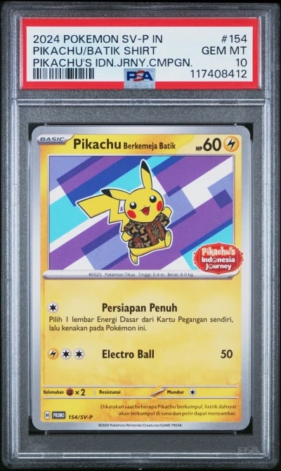 2024 POKEMON INDONESIAN SV-P PRO